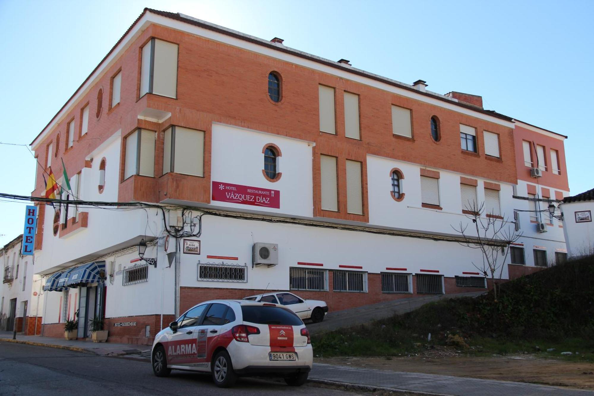 Hotel Vazquez Diaz Nerva Esterno foto
